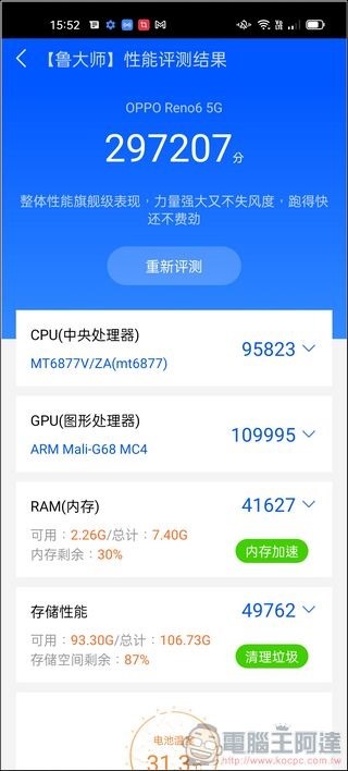 OPPO Reno6 5G 效能測試 - 06