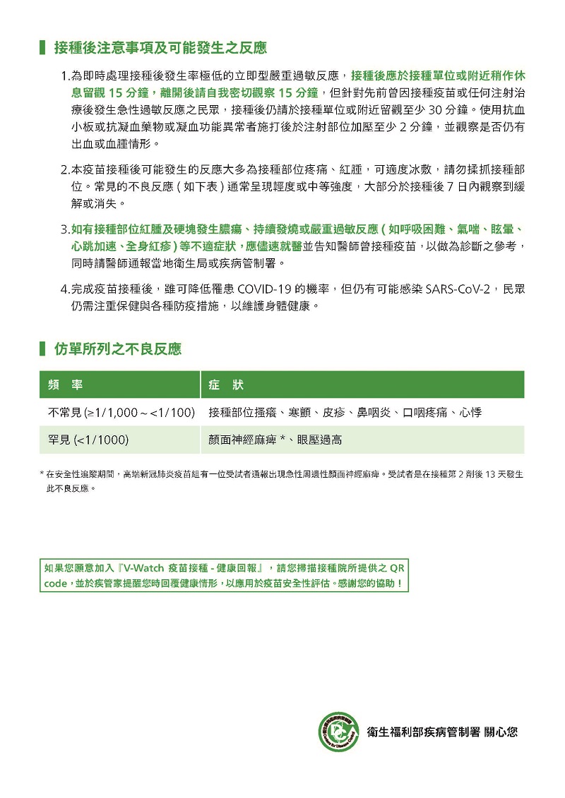 高端疫苗將開放35歲至20歲民眾施打 符合資格者可上平台預約 - 電腦王阿達