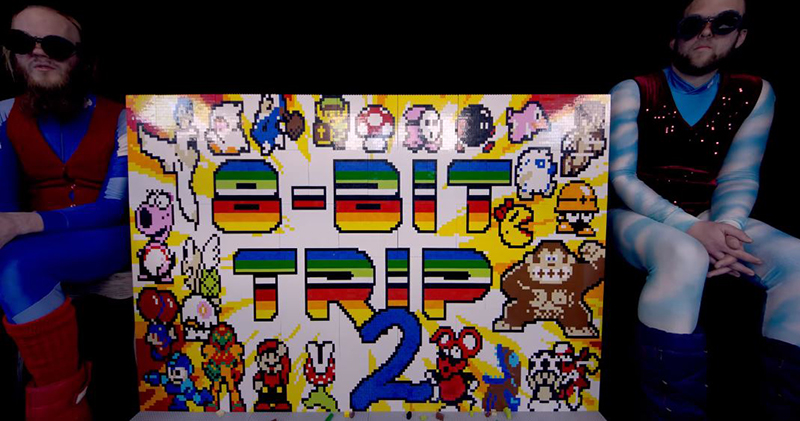 玩家耗時 9 年，用 15 萬塊樂高零件製作動畫《8-Bit Trip 2》 - 電腦王阿達