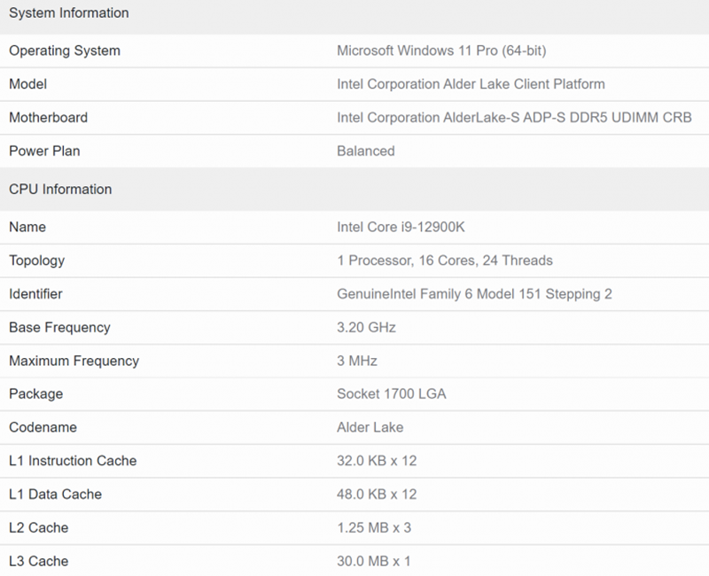 Intel-Core-i9-12900K-Geekbench-Specs-1-768x624