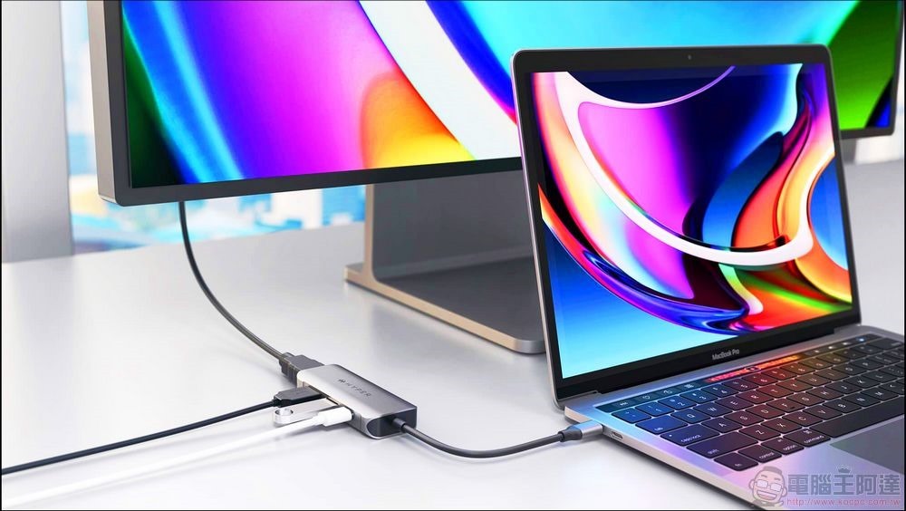 HyperDrive USB-C Hub 4in1 開箱 - 17