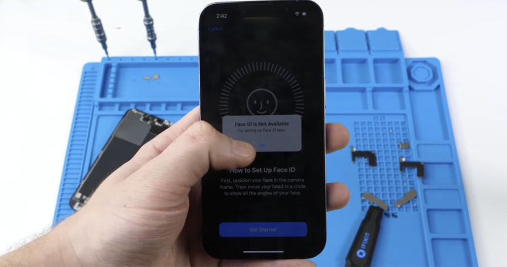iPhone Face ID 可維修