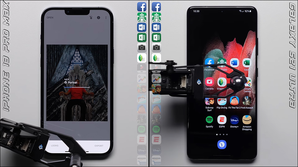 iPhone 13 Pro Max 對決三星 Galaxy S21 Ultra 應用程式啟動速度實戰 - 電腦王阿達