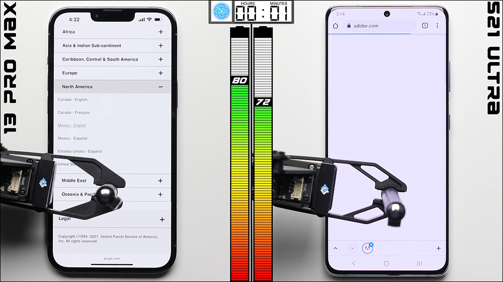 iPhone 13 Pro Max 對決 Galaxy S21 Ultra 電池續航，究竟誰是最持久的手機？ - 電腦王阿達