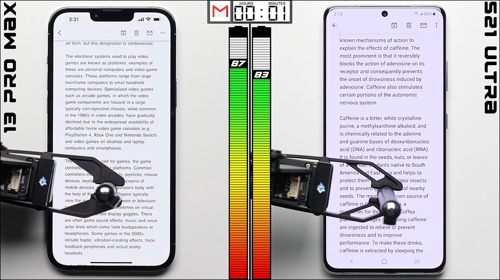 iPhone 13 Pro Max 對決 Galaxy S21 Ultra 電池續航，究竟誰是最持久的手機？ - 電腦王阿達