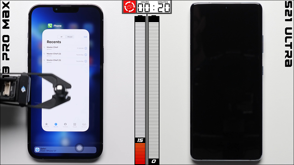 iPhone 13 Pro Max 對決 Galaxy S21 Ultra 電池續航，究竟誰是最持久的手機？ - 電腦王阿達