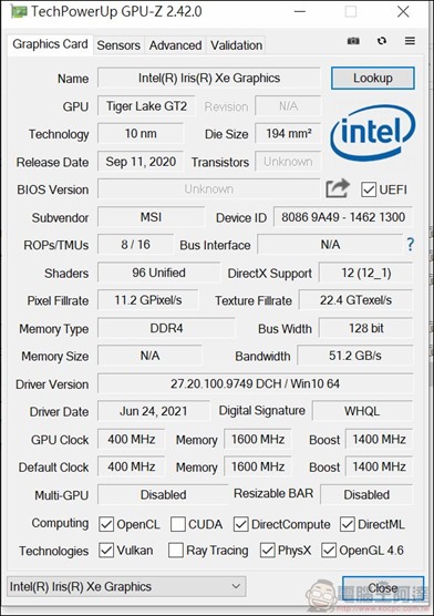 MSI Summit E16 Flip 系統與效能測試 - 21