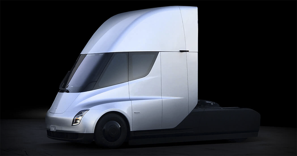 野生的 Tesla Semi 電動卡車 Megacharger「充電車道」首度亮相 - 電腦王阿達