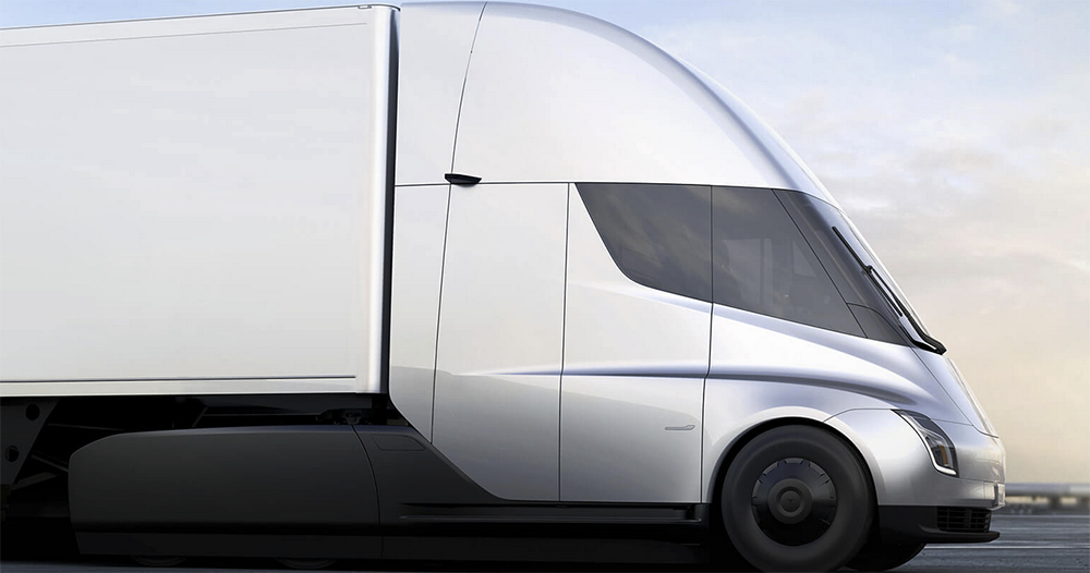 野生的 Tesla Semi 電動卡車 Megacharger「充電車道」首度亮相 - 電腦王阿達