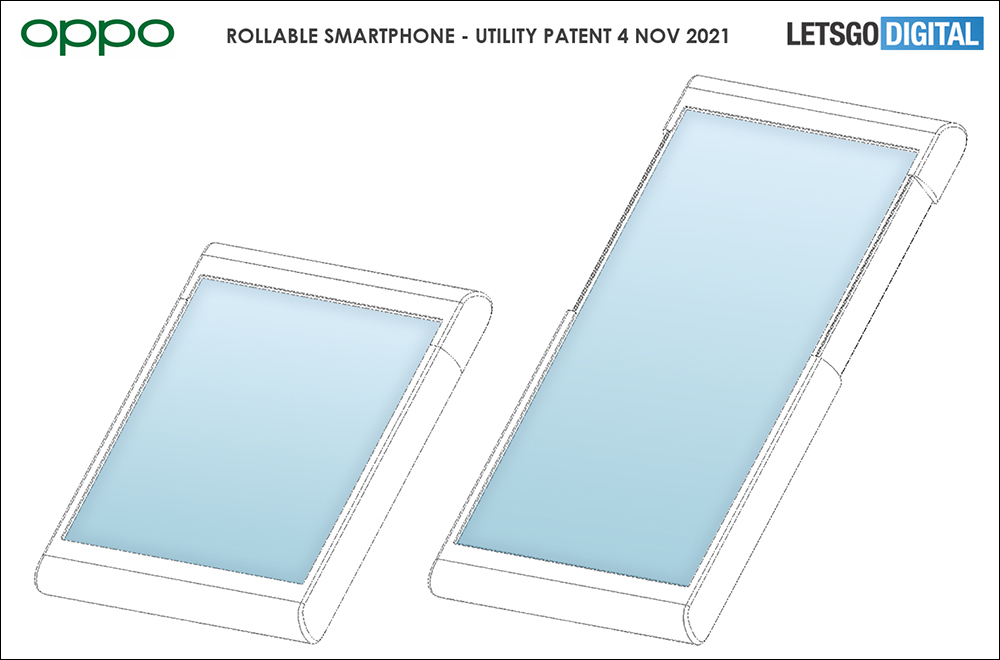 OPPO 全新捲軸螢幕手機專利曝光，改採縱向延伸設計 - 電腦王阿達