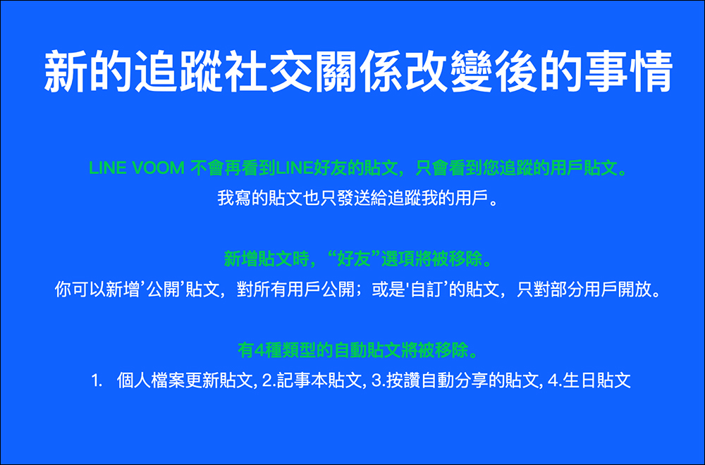 LINE VOOM 正式在台推出：LINE 貼文串轉型升級影音創作社群平台 - 電腦王阿達