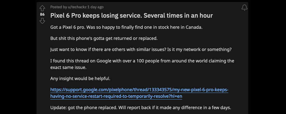 Google Pixel 6 用戶回報訊號貧弱問題... 但似乎是 Android 12 的鍋？ - 電腦王阿達