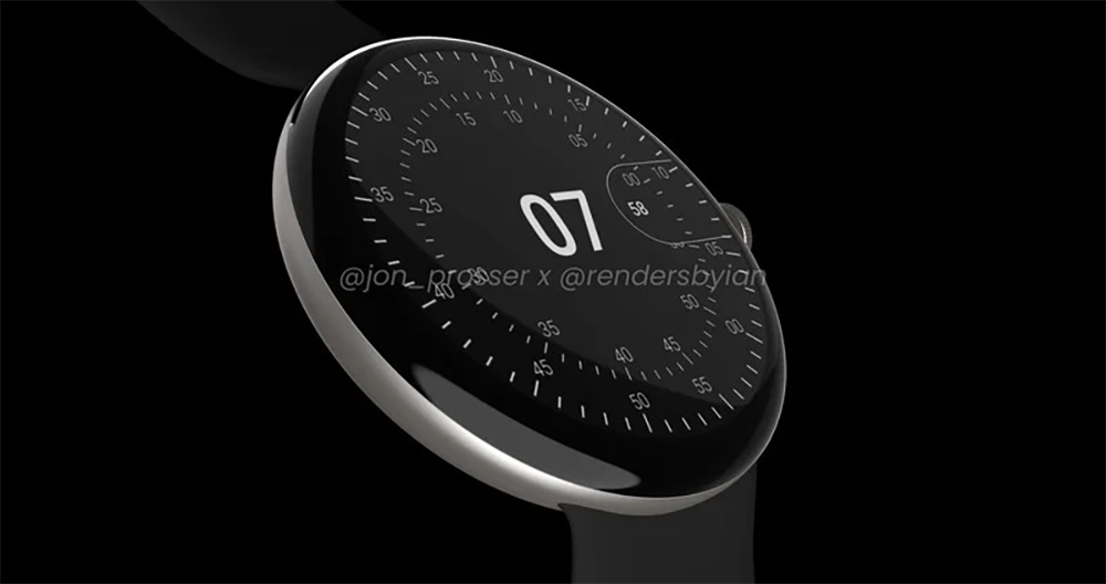 Google Pixel Watch 疑似官圖