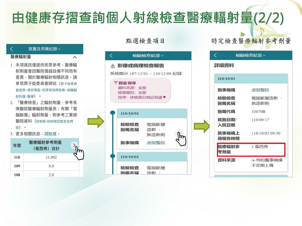 健保行動快易通APP「健康存摺」嘗鮮版功能 提供醫療輻射劑量等資訊 - 電腦王阿達