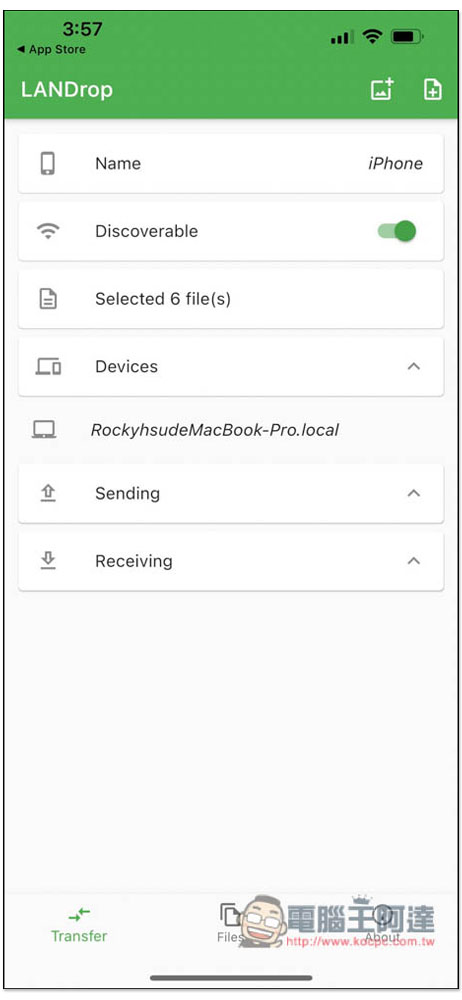 LANDrop 輕鬆實現跨系統無線傳輸資料、照片的免費工具（Windows、Mac、iOS、Android、Linux） - 電腦王阿達