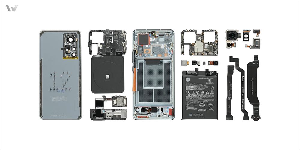 小米 12 Pro 拆解，揭秘全能 Pro 旗艦的機身內部配置 - 電腦王阿達