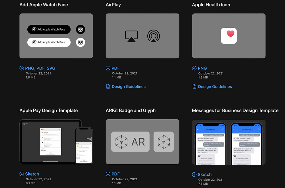 Apple 官方免費設計資源， iPhone、Mac、Apple Watch 設備外框資源下載 - 電腦王阿達