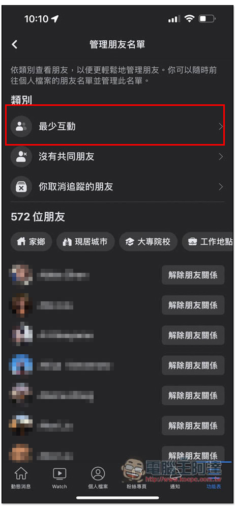 Facebook 終於內建 “清理少互動朋友” 的功能，這篇教你怎麼使用 - 電腦王阿達