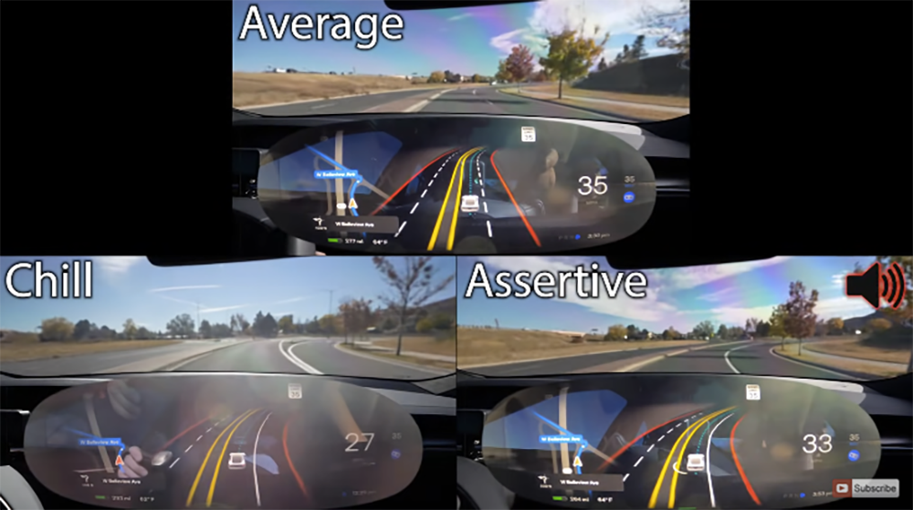 Tesla 自動輔助駕駛測試更激進的「Assertive」模式 - 電腦王阿達