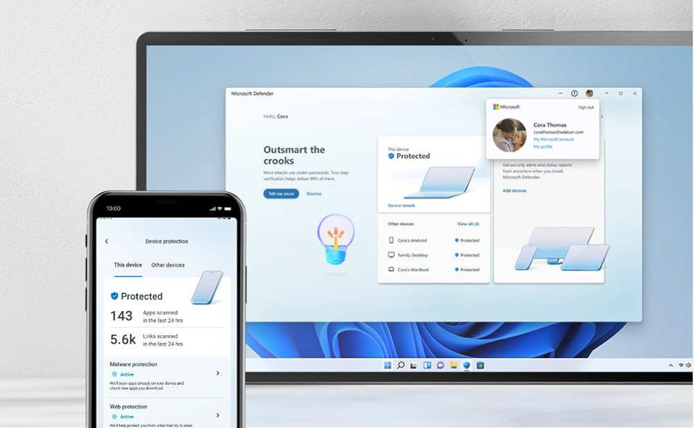 全新 Microsoft Defender 操作介面設計曝光，將提供手機、macOS 版本 - 電腦王阿達