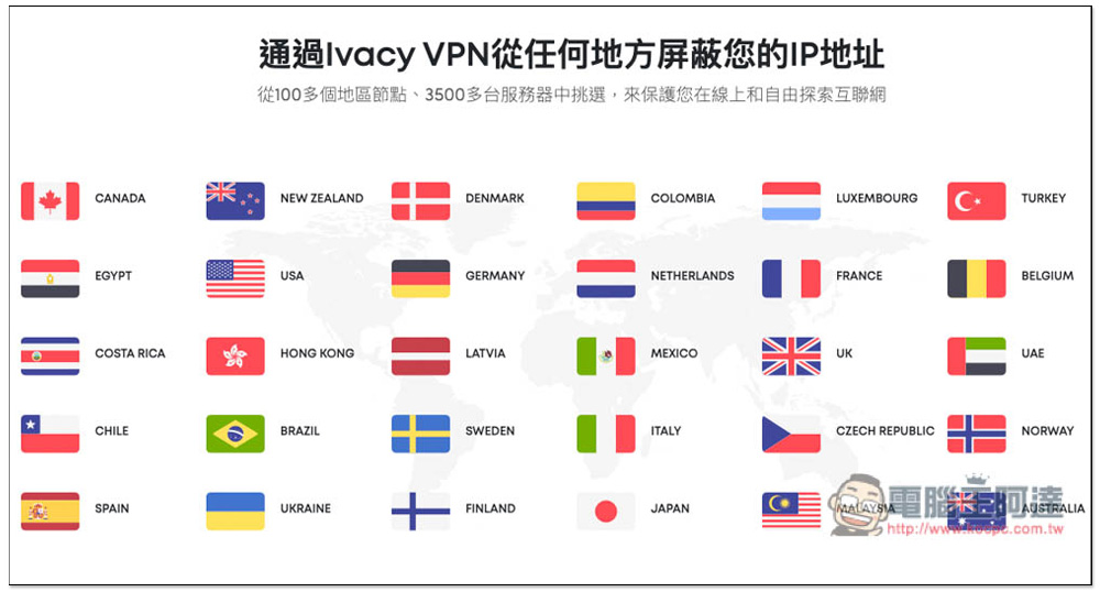 Ivacy VPN 9 個為什麼你值得使用的特點！跨區看 Netflix、Disney+ 每月只需 1 美金 - 電腦王阿達