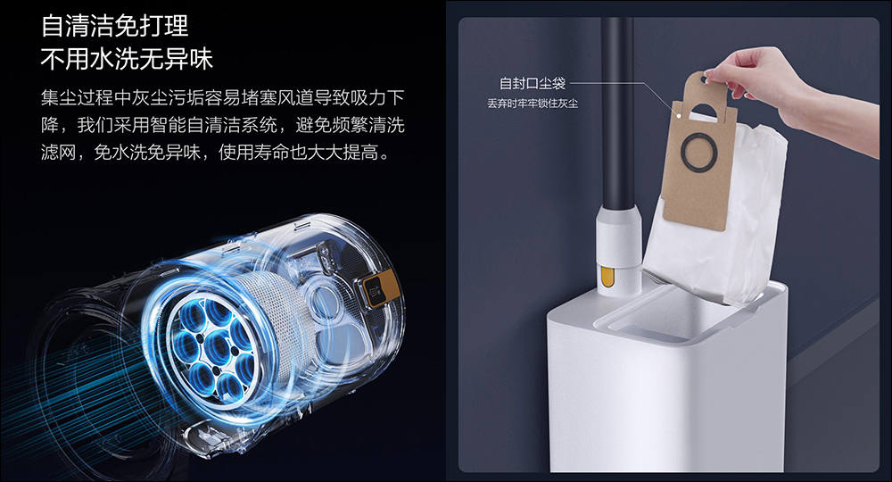 小米有品 Lydsto 自集塵無線手持吸塵器 H4 眾籌推出 - 電腦王阿達