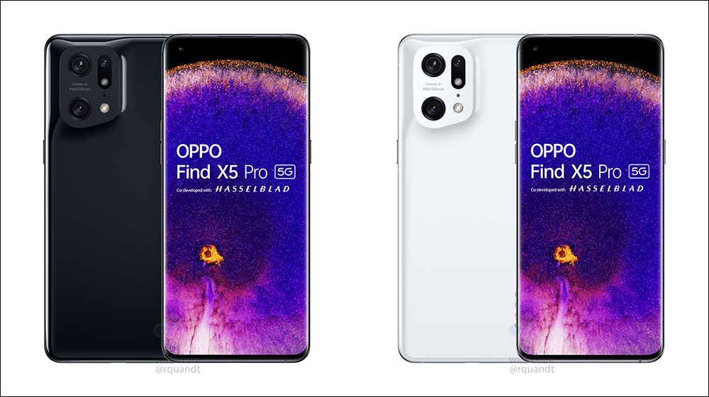 OPPO Find X5 Pro 官方渲染、規格詳情提前洩露：哈蘇加持、搭載 Snapdragon 8 Gen 1 處理器 - 電腦王阿達