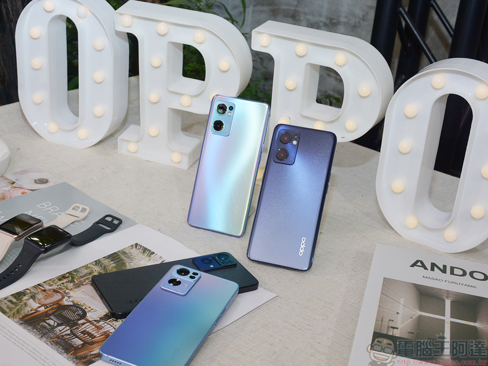 OPPO Reno7 系列在台開賣，人像模式再次升級（同場加映：OPPO Watch Free） - 電腦王阿達