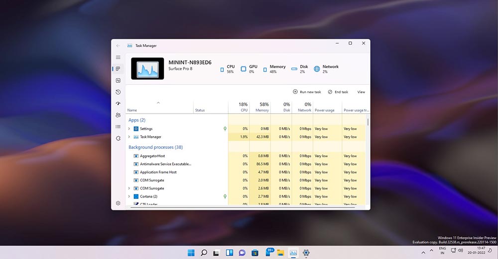 Windows 11 新版工作管理員介面現身！將導入一些實用的新功能 - 電腦王阿達