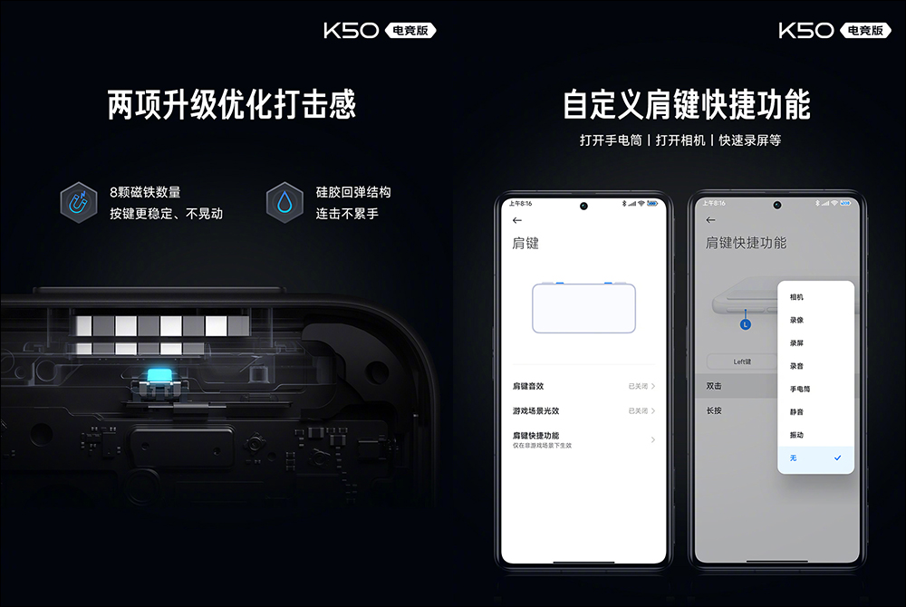 Redmi K50 電競版正式發表：聯名 Mercedes AMG F1 車隊，打造極致性能散熱的驍龍 8 電競旗艦手機 - 電腦王阿達