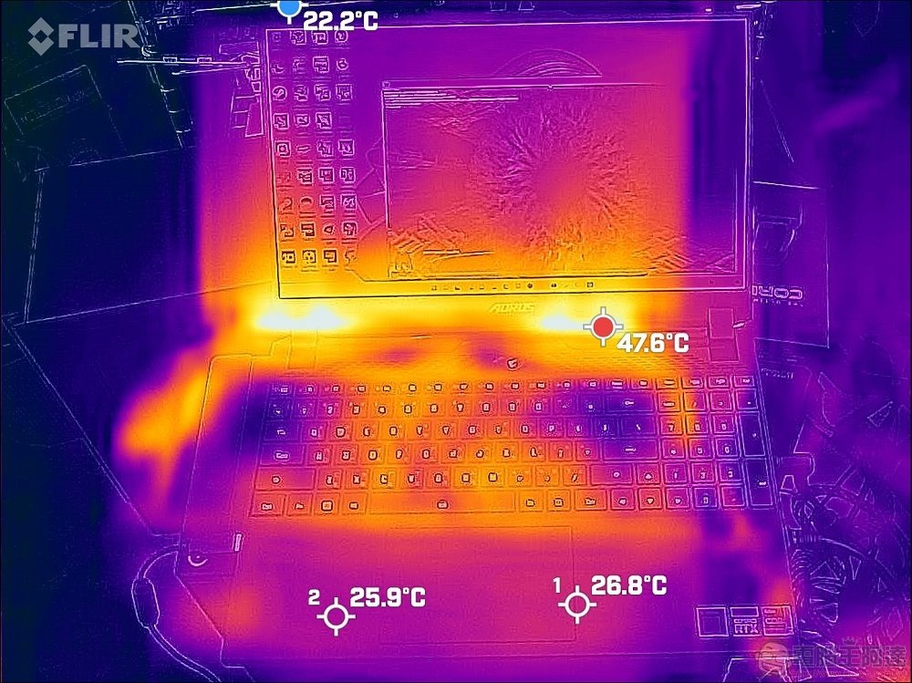 技嘉 AORUS 15 XE4 炫影黑電競筆電 效能測試 - 62