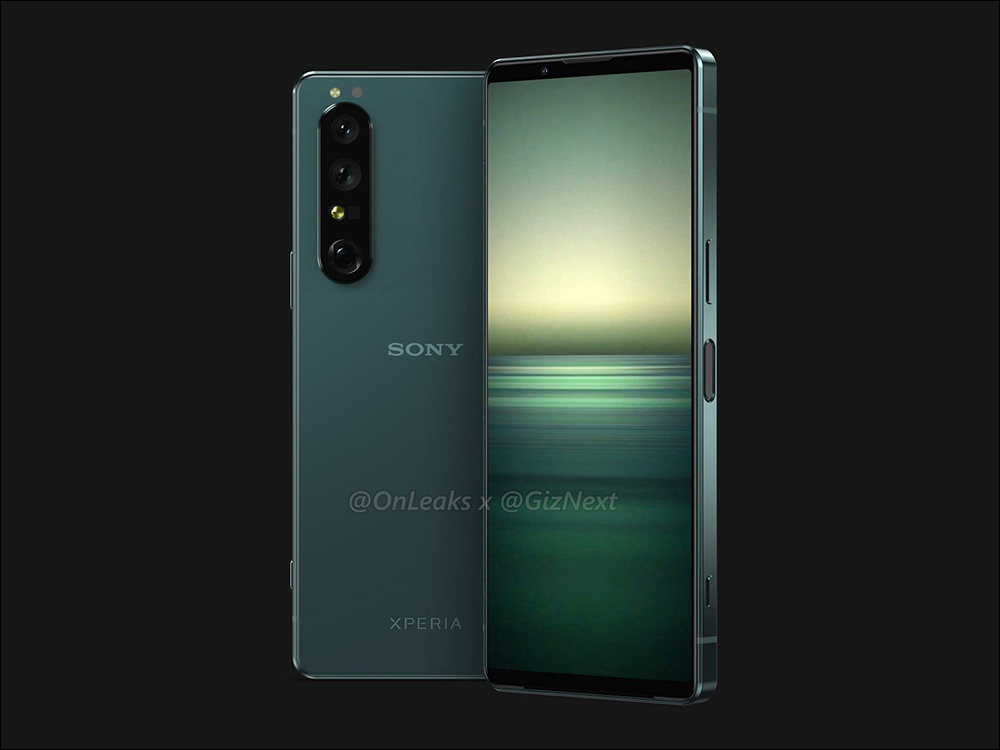 Sony 新旗艦 Xperia 1 IV 外觀渲染曝光！邊框變得更加方正，6.5 吋平面螢幕、仍保留 3.5mm 耳機接口 - 電腦王阿達