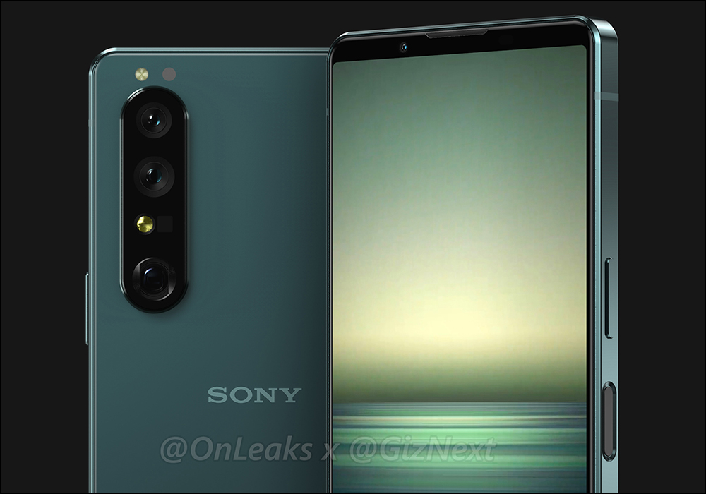 Sony 新旗艦 Xperia 1 IV 外觀渲染曝光！邊框變得更加方正，6.5 吋平面螢幕、仍保留 3.5mm 耳機接口 - 電腦王阿達