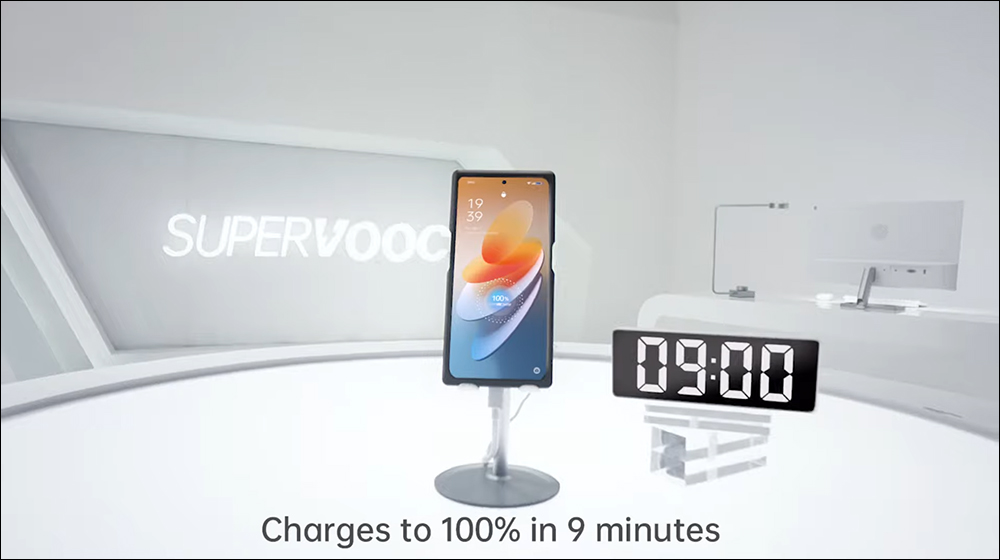 OPPO 展示 240W SuperVOOC 超級閃充技術，4500mAh 電池充滿僅 9 分鐘 - 電腦王阿達