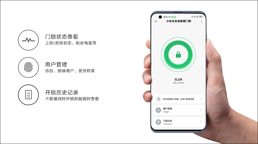 小米全自動智慧門鎖通過 NCC 認證，支援指紋、 NFC 等 7 種開鎖方式，首款台灣小米官方引進的智慧門鎖即將來臨？ - 電腦王阿達