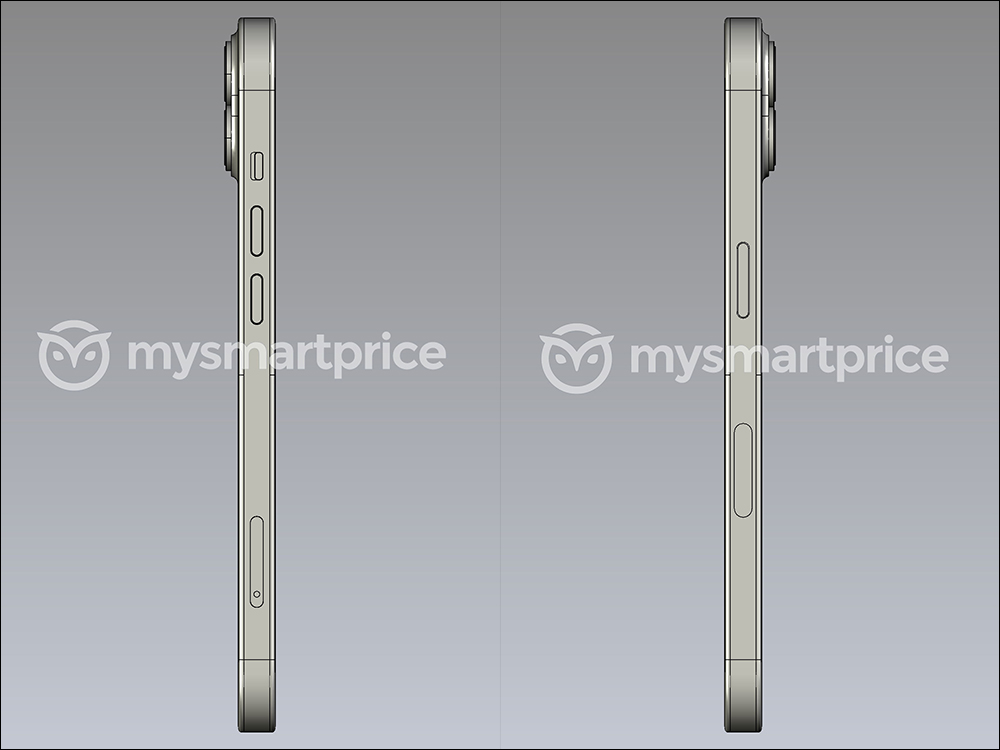 外媒釋出 iPhone 14 Pro 和 iPhone 14 的 CAD 渲染圖， 14 Pro 採用「驚嘆號」打孔螢幕與大尺寸主相機 - 電腦王阿達