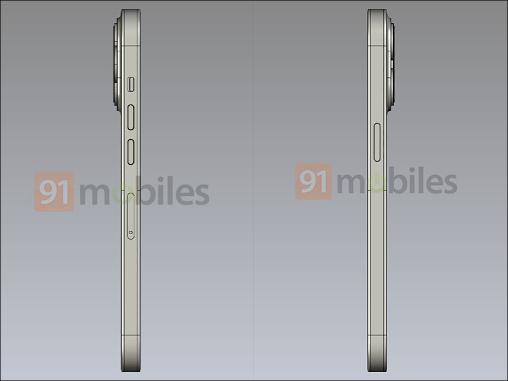 外媒釋出 iPhone 14 Pro 和 iPhone 14 的 CAD 渲染圖， 14 Pro 採用「驚嘆號」打孔螢幕與大尺寸主相機 - 電腦王阿達