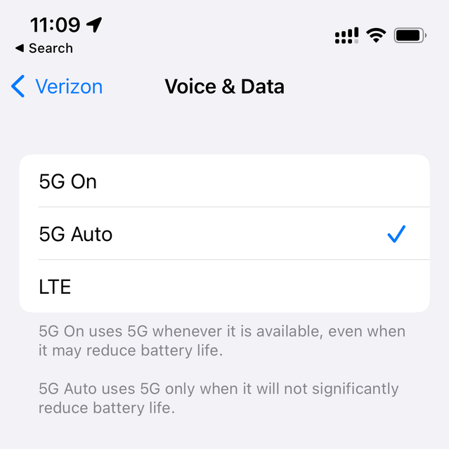 一張圖表讓你知道 iPhone 使用 5G 跟 4G LTE 網路相比，續航力相差多少 - 電腦王阿達