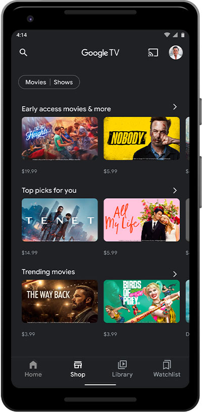 Google Play 停止 Movies & TV 影視銷售服務，全面轉移到 Google TV 應用上 - 電腦王阿達