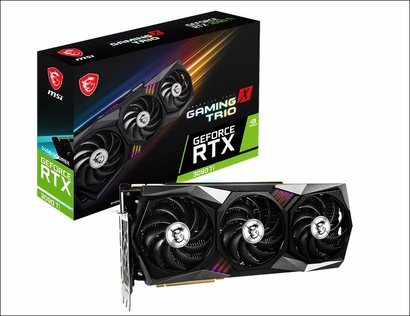 MSI 推出全新GeForce RTX 3090 Ti系列顯示卡- Gaming Trio系列