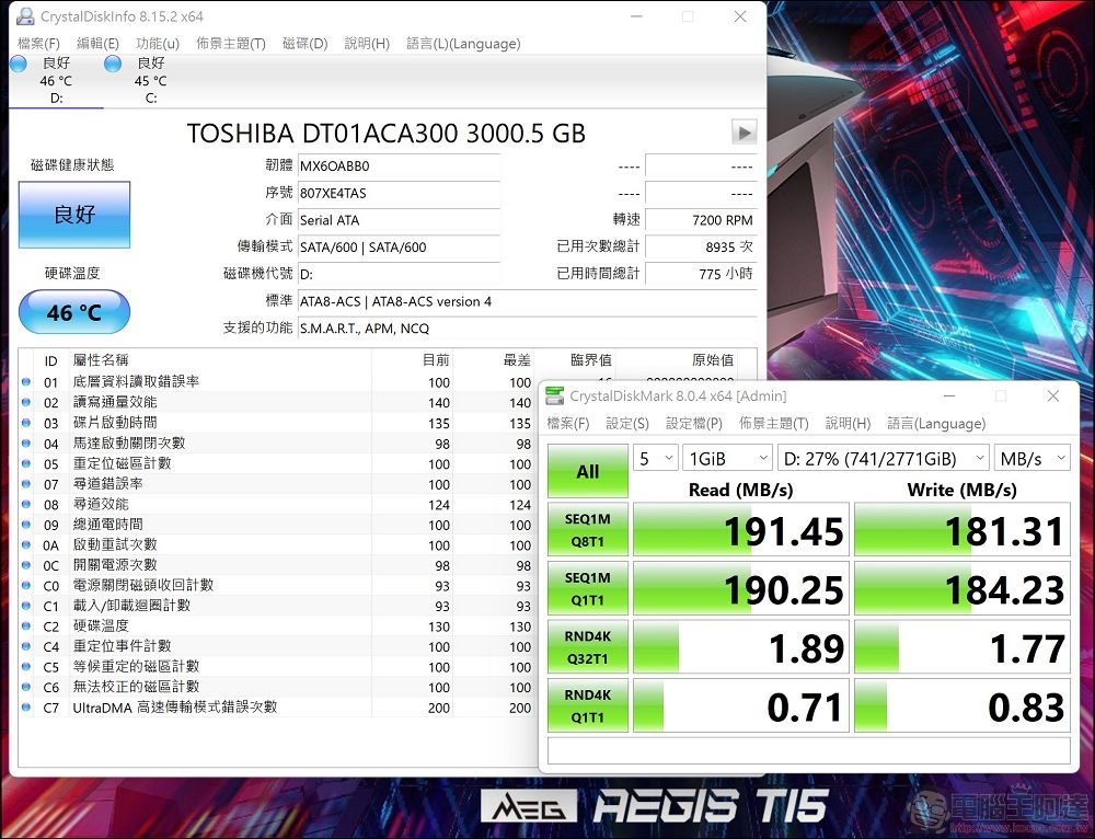 MSI MEG Aegis Ti5 12th 開箱評測 - 42