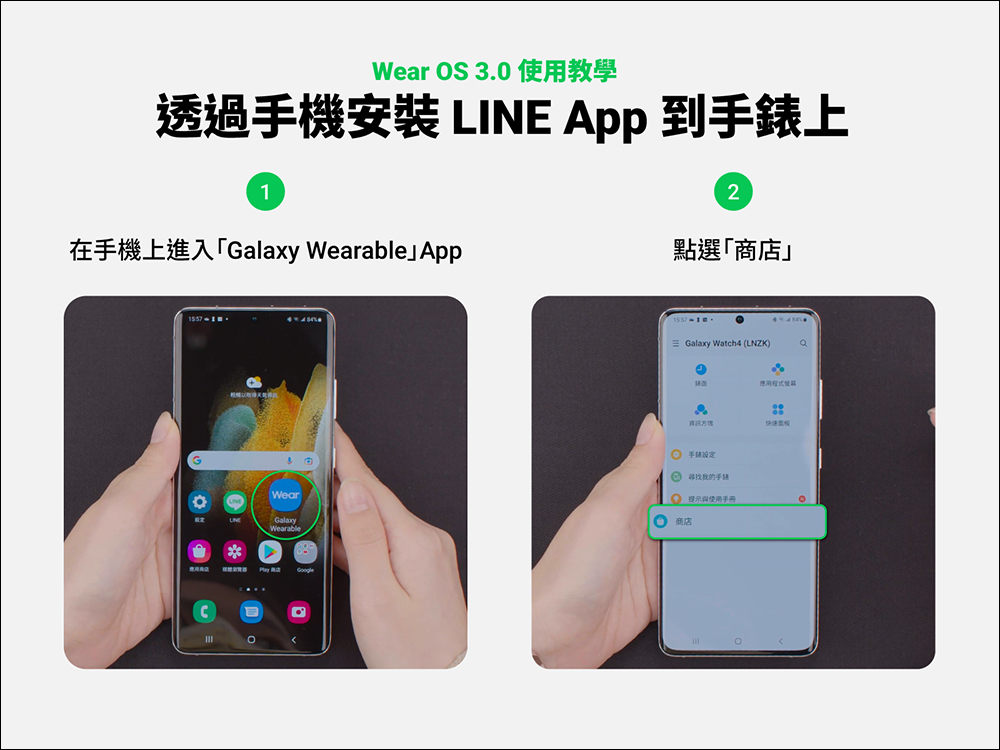 LINE 正式支援 WearOS 3.0 和 watchOS 雙系統智慧手錶 - 電腦王阿達