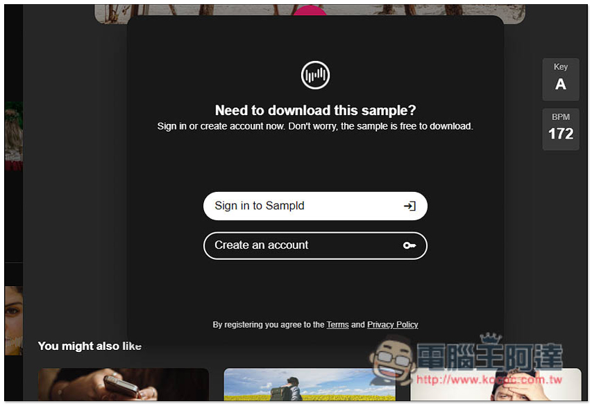 Sampld 提供免費高品質短音樂素材，個人商用都行，無需標示來源 - 電腦王阿達