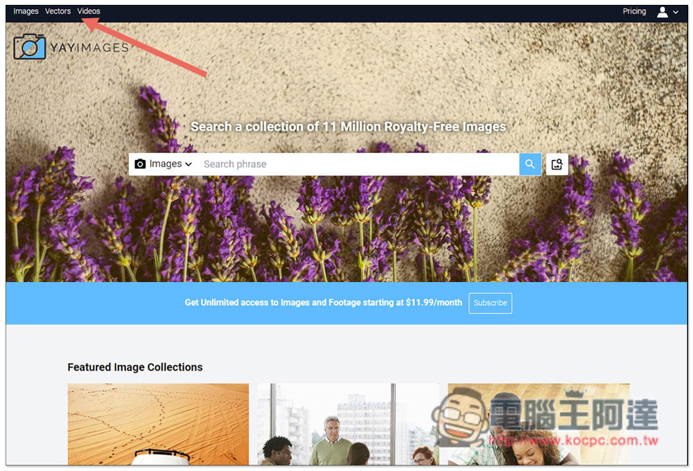 Yay Images 老牌付費素材網限免活動，超過 200 萬個無版權圖片、向量圖、短影片終身免費下載使用 - 電腦王阿達