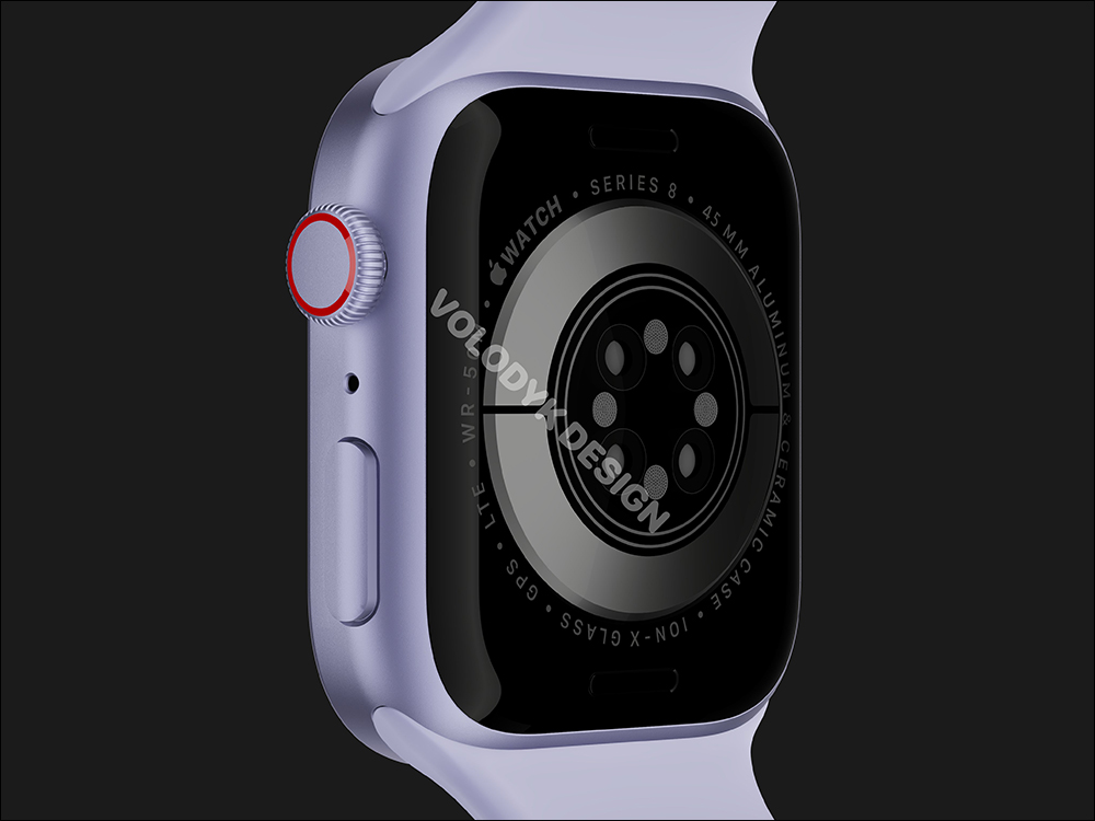 Apple Watch Series 8 有望採用全新平面螢幕和平整化邊框？設計師製作全新渲染圖 - 電腦王阿達