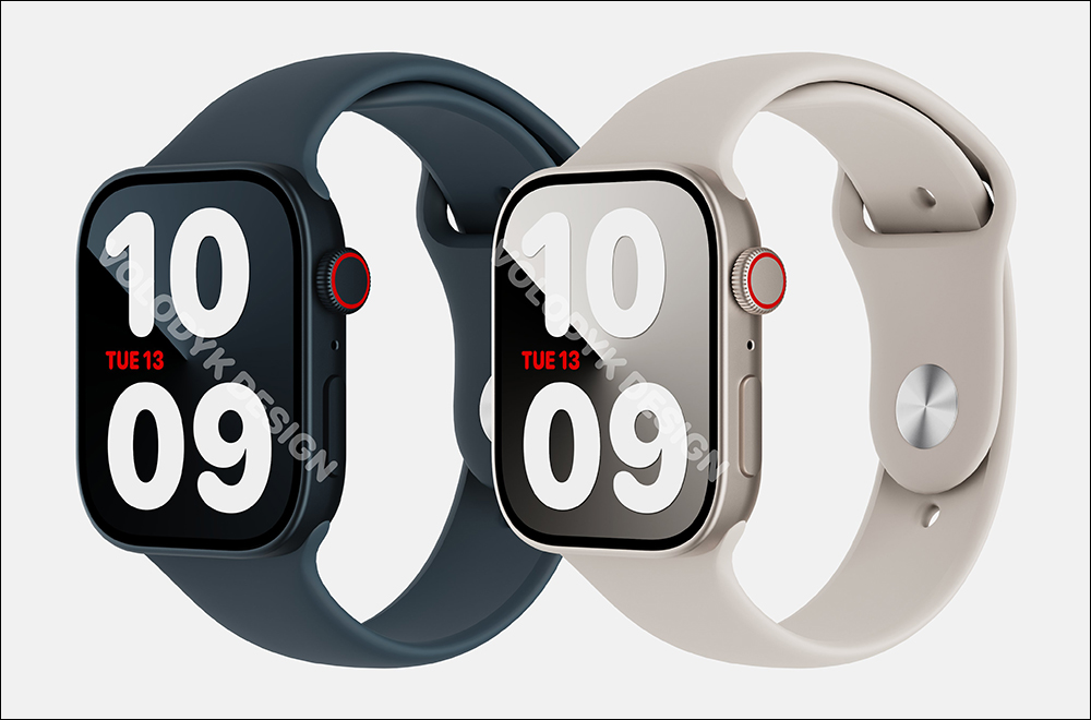 Apple Watch Series 8 有望採用全新平面螢幕和平整化邊框？設計師製作全新渲染圖 - 電腦王阿達