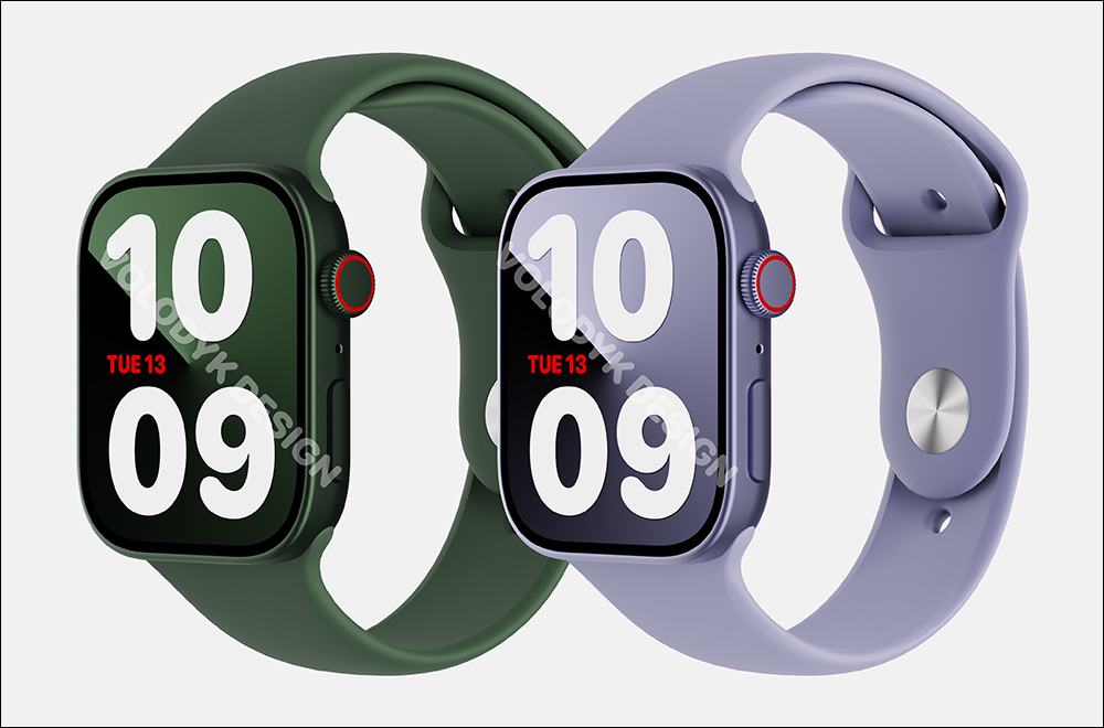 Apple Watch Series 8 有望採用全新平面螢幕和平整化邊框？設計師製作全新渲染圖 - 電腦王阿達