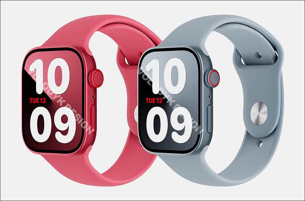 Apple Watch Series 8 有望採用全新平面螢幕和平整化邊框？設計師製作全新渲染圖 - 電腦王阿達