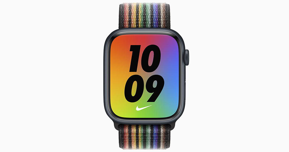 融入「pride」字樣！Apple Watch 新款彩虹版錶帶登場 - 電腦王阿達