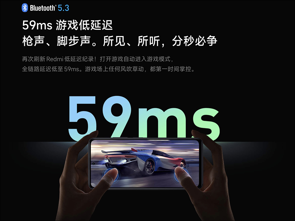 Redmi Buds 4 Pro 真無線降噪耳機：43dB 智慧降噪、智慧抗風噪、59ms 超低延遲、36小時超長續航（同場加映：Redmi Buds 4 同步推出） - 電腦王阿達